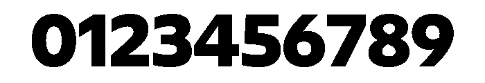 Diverse AExtraBold Font OTHER CHARS