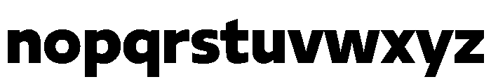 Diverse AExtraBold Font LOWERCASE