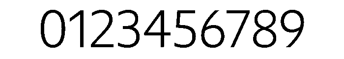 Diverse ALight Font OTHER CHARS