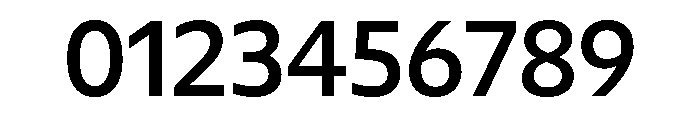 Diverse AMedium Font OTHER CHARS