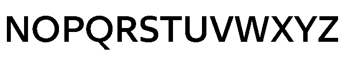 Diverse AMedium Font UPPERCASE