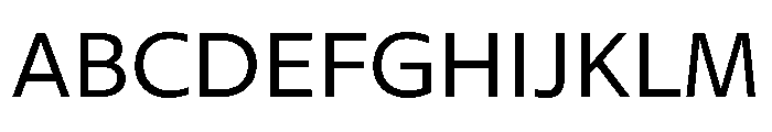 Diverse ARegular Font UPPERCASE