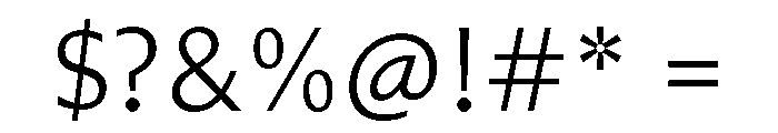 Diverse BLight Font OTHER CHARS