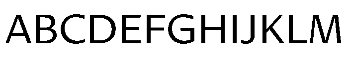 Diverse BRegular Font UPPERCASE