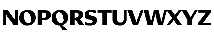 Diverse CExtraBold Font UPPERCASE