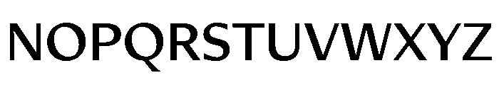 Diverse CMedium Font UPPERCASE