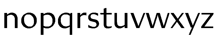 Diverse CRegular Font LOWERCASE