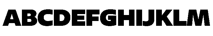 DiverseVF ABlack Instance Font UPPERCASE