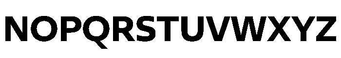 DiverseVF ABold Instance Font UPPERCASE