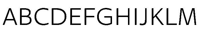 DiverseVF ALight Instance Font UPPERCASE