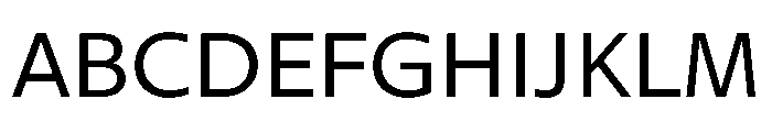 DiverseVF ARegular Instance Font UPPERCASE