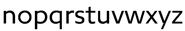 DiverseVF ARegular Instance Font LOWERCASE