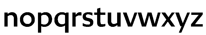 DiverseVF BMedium Instance Font LOWERCASE