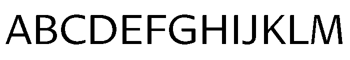 DiverseVF BRegular Instance Font UPPERCASE