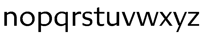 DiverseVF BRegular Instance Font LOWERCASE