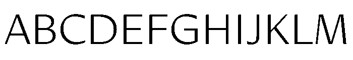 DiverseVF CLight Instance Font UPPERCASE