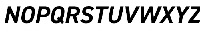 DIN 2014 Bold Italic Font UPPERCASE