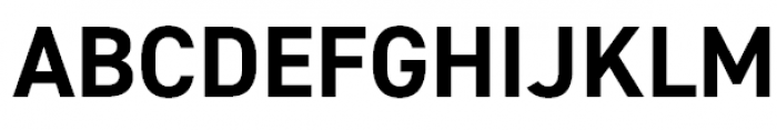 DIN 2014 Bold Font UPPERCASE