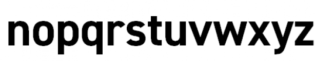DIN 2014 Bold Font LOWERCASE