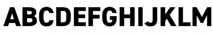 DIN 2014 Extra Bold Font UPPERCASE