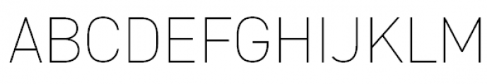 DIN 2014 Extra Light Font UPPERCASE