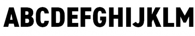 DIN 2014 Narrow Extra Bold Font UPPERCASE
