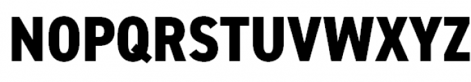 DIN 2014 Narrow Extra Bold Font UPPERCASE