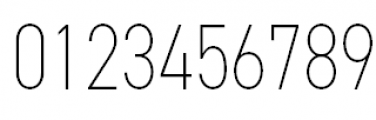 DIN 2014 Narrow Extra Light Font OTHER CHARS