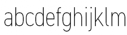 DIN 2014 Narrow Extra Light FONT