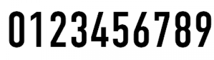 DIN Condensed Normal Font OTHER CHARS