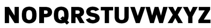DIN PT Extra Bold Font UPPERCASE