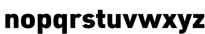DIN PT Extra Bold Font LOWERCASE