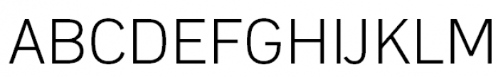 DIN PT Light Font UPPERCASE