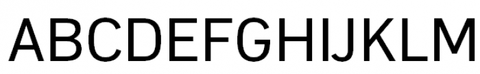 DIN PT Regular Font UPPERCASE