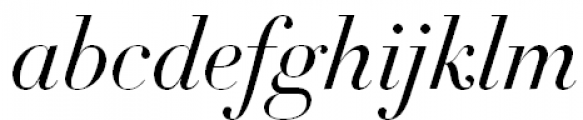 DietDidot Italic Font LOWERCASE