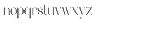 Divine Light Serif Font LOWERCASE