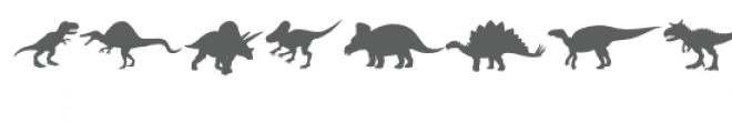 dinosaurs doodlebat Font OTHER CHARS