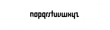 Dimentia Thin Font LOWERCASE