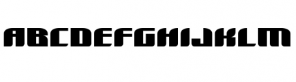 Dimentia Wide Font UPPERCASE