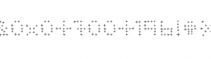 Dinkydot Crosses Font OTHER CHARS