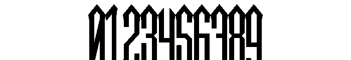 Diamond Monogram Middle Font OTHER CHARS