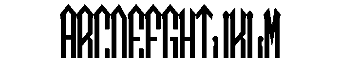 Diamond Monogram Middle FONT