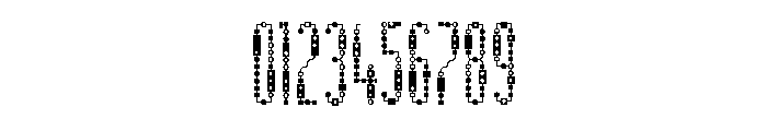 Dichromate B Font OTHER CHARS