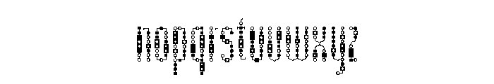 Dichromate B Font LOWERCASE