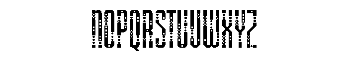 Dichromate Font UPPERCASE