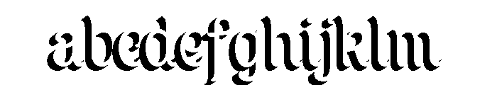 Dickens Tale Cut Block Regular FONT