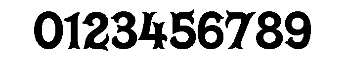 Dickens Tale Cut Bold Font OTHER CHARS
