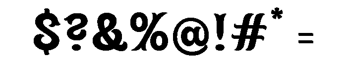 Dickens Tale Cut Bold Font OTHER CHARS