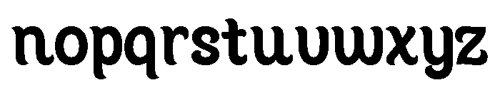 Dickens Tale Cut Bold Font LOWERCASE
