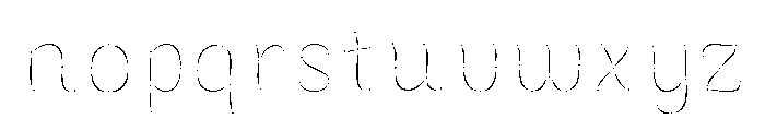 Dickens Tale Cut Decor Bold Font LOWERCASE